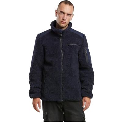 Brandit Teddyfleece Ramble Jacket, kleur: navy, maat: M, Donkerblauw, M Brandit Teddyfleece Ramble Jacket, kleur: navy, maat: M, Donkerblauw, M