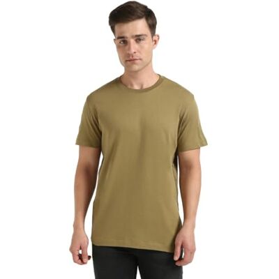 Calvin Jeans Heren Logo Tape TEE J30J326159 S/S T-Shirt, Groen (Gothic Olive), L, Groen (Gothic Olive), L Calvin Jeans Heren Logo Tape TEE J30J326159 S/S T-Shirt, Groen (Gothic Olive), L, Groen (Gothic Olive), L