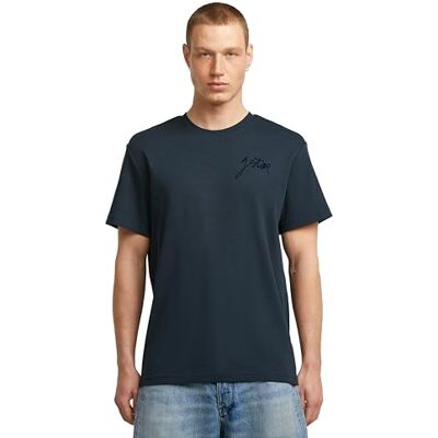 G-STAR Script r t, Blauw (Dk Patriot Blue D26823-d976-7160), S G-STAR Script r t, Blauw (Dk Patriot Blue D26823-d976-7160), S