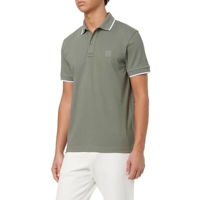 Boss heren polo, Open Grey 076, 6XL Boss heren polo, Open Grey 076, 6XL