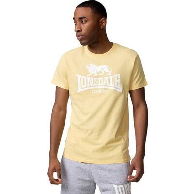 Lonsdale St. Erney heren T-Shirt 100% zacht gekamd katoen, opvallend logo op de borst, ademend en comfortabel voor dagelijks gebruik, training en vrije tijd Lonsdale St. Erney heren T-Shirt 100% zacht gekamd katoen, opvallend logo op de borst, ademend en comfortabel voor dagelijks gebruik, training en vrije tijd