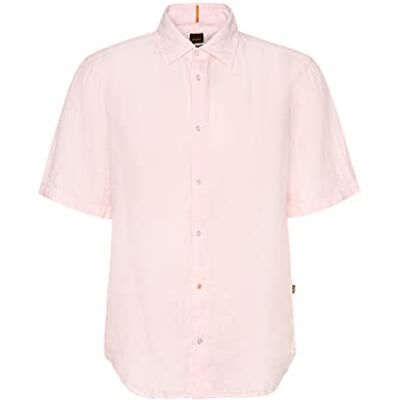Boss heren shirt, Light/pastel pink682, XL Boss heren shirt, Light/pastel pink682, XL