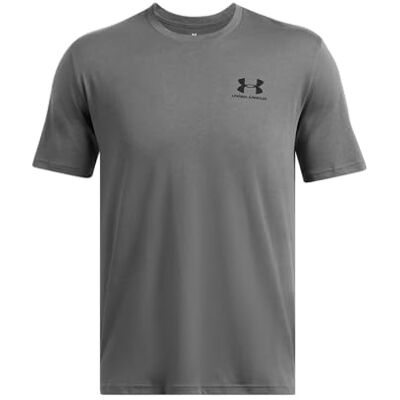 UNDER ARMOUR Heren sportstijl linkerborst, superzacht heren T-shirt voor training en fitness, sneldrogend heren T-shirt met afbeelding UNDER ARMOUR Heren sportstijl linkerborst, superzacht heren T-shirt voor training en fitness, sneldrogend heren T-shirt met afbeelding