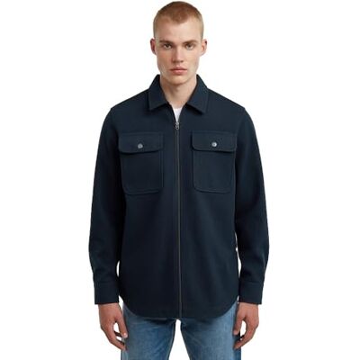 G-STAR RAW G-STAR Gpo Zip Overshirt heren overhemden G-STAR RAW G-STAR Gpo Zip Overshirt heren overhemden