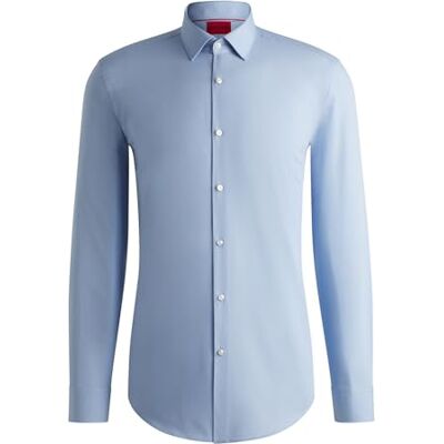 HUGO BOSS heren C-jenno vrijetijdshemd, blauw (Light/Pastel Blue 459), 38 HUGO BOSS heren C-jenno vrijetijdshemd, blauw (Light/Pastel Blue 459), 38