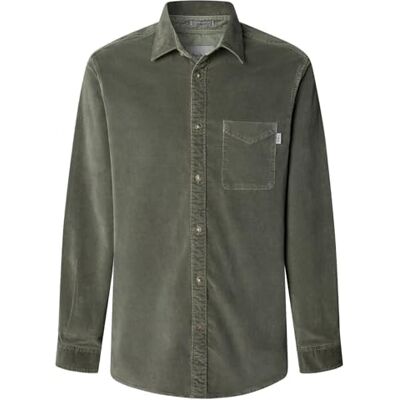 Pepe Jeans Heren Clayton Shirt, Bruin (Stone Beige), XL, Bruin (Stone Beige), XL Pepe Jeans Heren Clayton Shirt, Bruin (Stone Beige), XL, Bruin (Stone Beige), XL