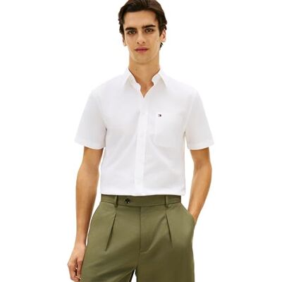 Tommy Hilfiger Heren Core Stretch Slim Oxford Shirt Vrijetijdshemd Tommy Hilfiger Heren Core Stretch Slim Oxford Shirt Vrijetijdshemd