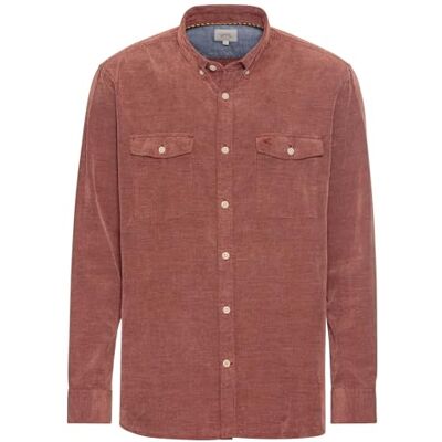 camel active Herenoverhemd met lange mouwen in regular fit van corduroy, rood, L camel active Herenoverhemd met lange mouwen in regular fit van corduroy, rood, L