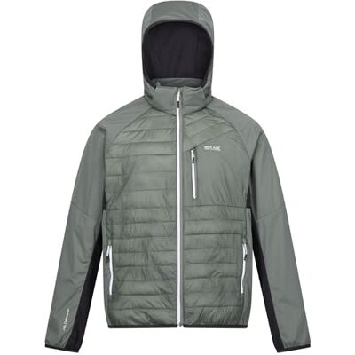 Regatta Men's Andreson Pro Hybrid Jacket heren Mens Pro Hybrid lichtgewicht jack met volledige rits en capuchon Regatta Men's Andreson Pro Hybrid Jacket heren Mens Pro Hybrid lichtgewicht jack met volledige rits en capuchon