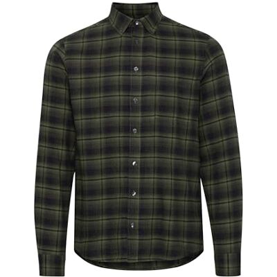 CASUAL FRIDAY CFAnton LS BD Shadow Checked Shirt, 1803221/Cypress Melange, M CASUAL FRIDAY CFAnton LS BD Shadow Checked Shirt, 1803221/Cypress Melange, M