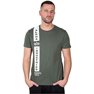 Alpha Heren Defensie T Shirt Dark Olive Alpha Heren Defensie T Shirt Dark Olive