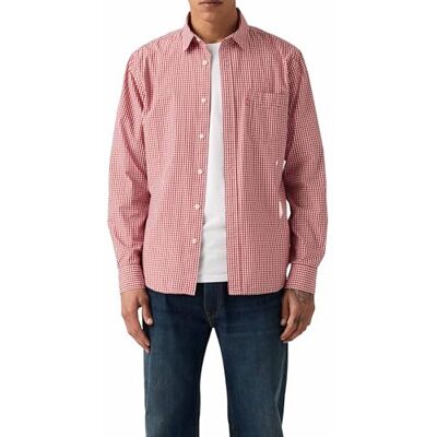 Levi's Heren Sunset 1 Pocket Standaard Button Down Shirt, Graveolens Plaid Rhy, S Levi's Heren Sunset 1 Pocket Standaard Button Down Shirt, Graveolens Plaid Rhy, S
