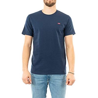 Levi's heren T-Shirt Ss Original Housemark Tee, Cotton + Patch Dress Blues, XL Levi's heren T-Shirt Ss Original Housemark Tee, Cotton + Patch Dress Blues, XL