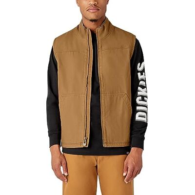 Dickies M Duck Sherpa Gevoerd Vest heren Werk Utility Bovenkleding Dickies M Duck Sherpa Gevoerd Vest heren Werk Utility Bovenkleding