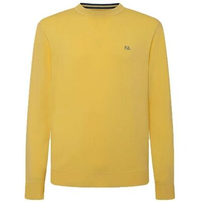 Pepe Jeans - Model PM702442 - Gele Casual Trui Pepe Jeans - Model PM702442 - Gele Casual Trui