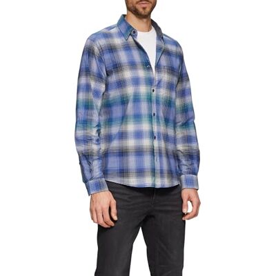 s.Oliver 2156027 heren Geruit hemd, regular fit s.Oliver 2156027 heren Geruit hemd, regular fit