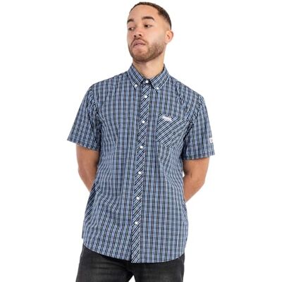 Lonsdale London Brixworth Shirt met korte mouwen rood-navy Basics, Casual wear, Street wear Lonsdale London Brixworth Shirt met korte mouwen rood-navy Basics, Casual wear, Street wear