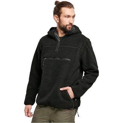Brandit Teddy Windbreaker Windbreaker zwart Basics Brandit Teddy Windbreaker Windbreaker zwart Basics