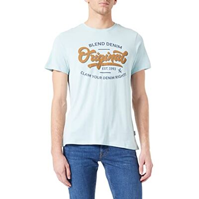 BLEND T-shirt voor heren, 154707/Blue Haze, L BLEND T-shirt voor heren, 154707/Blue Haze, L