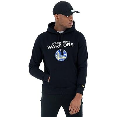 New Era Nos Nba Regular Hoody Golwar Blk heren Sweater New Era Nos Nba Regular Hoody Golwar Blk heren Sweater