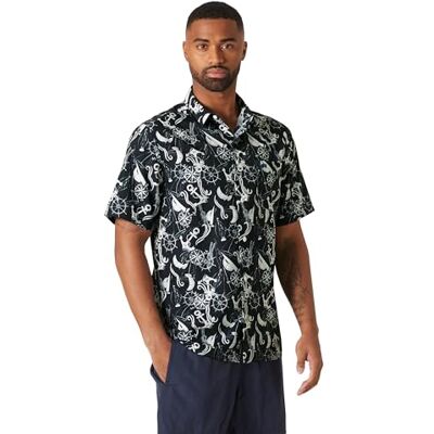 Helly Hansen Heren Fjord Qd Ss Shirt 2.0, marineblauw, L, marineblauw, L Helly Hansen Heren Fjord Qd Ss Shirt 2.0, marineblauw, L, marineblauw, L