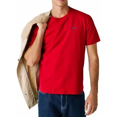 Pepe Jeans Heren Contrast Connor T-Shirt, Rood (Rugby RED), XS, Rood (Rugby Rood), XS Pepe Jeans Heren Contrast Connor T-Shirt, Rood (Rugby RED), XS, Rood (Rugby Rood), XS