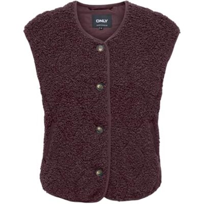 ONLY Onlines Teddy Waistcoat Cc Otw ONLY Onlines Teddy Waistcoat Cc Otw