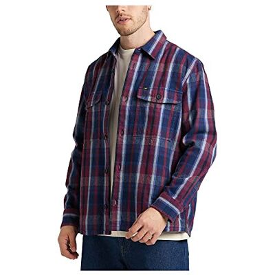 Lee WHITELISTED Herenshirt met losse pasvorm, Fluwelen bed, XL Lee WHITELISTED Herenshirt met losse pasvorm, Fluwelen bed, XL