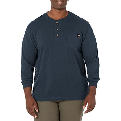 Dickies Zwaargewicht Henley met lange mouwen voor heren Dickies Zwaargewicht Henley met lange mouwen voor heren