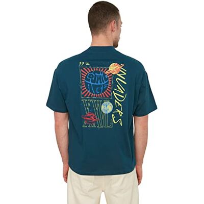Trendyol Man Jonge Relaxed Fit Basic Staande Kraag Gebreid T-shirt heren Man Young Relaxed fit Basic Gestanste kraag Gebreid T-shirt Trendyol Man Jonge Relaxed Fit Basic Staande Kraag Gebreid T-shirt heren Man Young Relaxed fit Basic Gestanste kraag Gebreid T-shirt