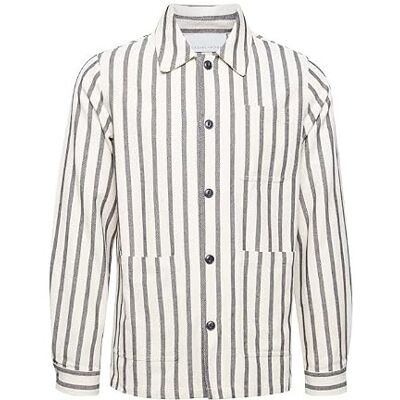 CASUAL FRIDAY Cfaugust 0077 Ls Wide Striped Overshirt heren jas CASUAL FRIDAY Cfaugust 0077 Ls Wide Striped Overshirt heren jas