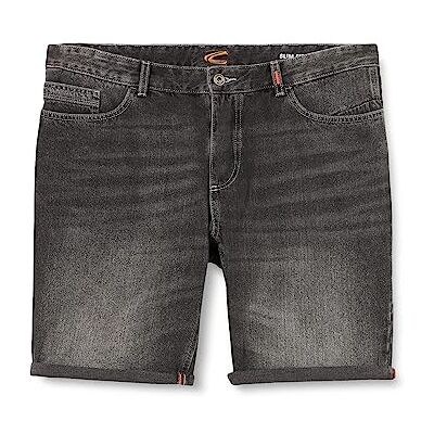 camel active heren Bermuda's Slim Fit 5-pocket Jeans Shorts camel active heren Bermuda's Slim Fit 5-pocket Jeans Shorts