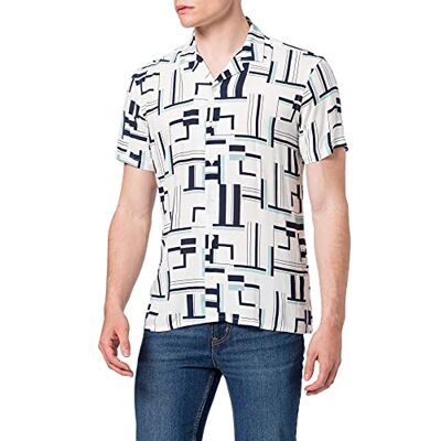 CASUAL FRIDAY Heren Alvin Ss Cc with Grafic Bedrukt Shirt Shirt CASUAL FRIDAY Heren Alvin Ss Cc with Grafic Bedrukt Shirt Shirt