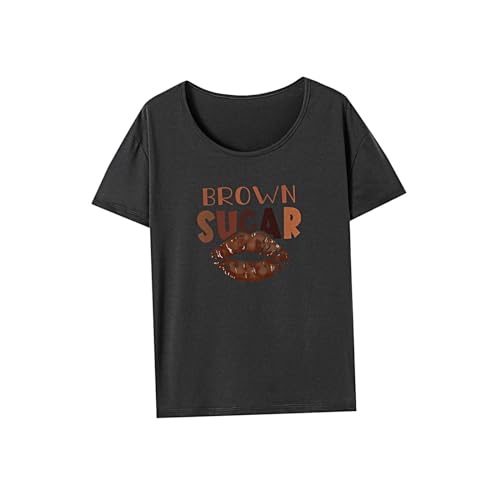 LOVIVER Dames T-shirt Mode Zomertopjes voor Trip Vakantie Backpacken Straatvakantie, M