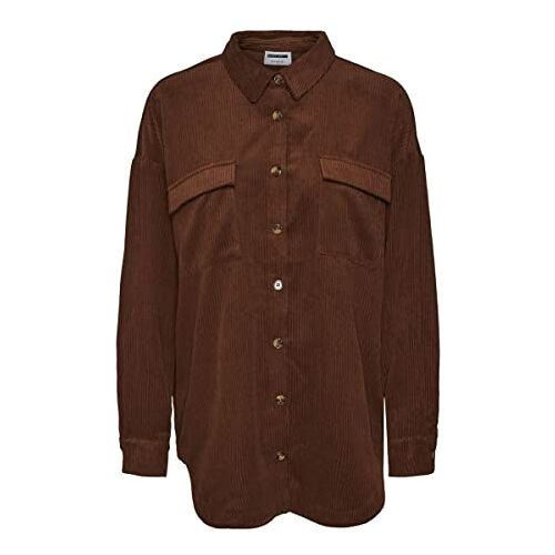 NOISY MAY NMFLANNY L/S Corduroy Shacket BG NOOS hemd, cappuccino, M, cappuccino, M