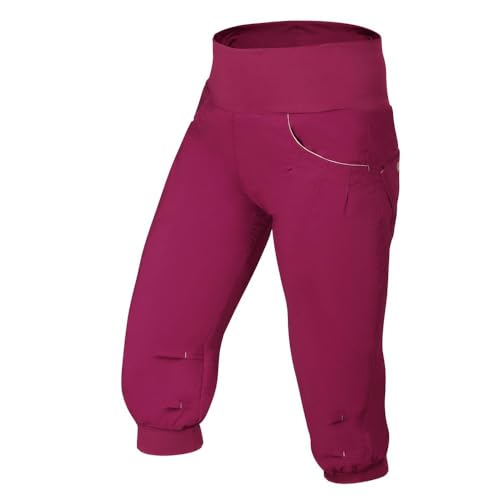 Ocun Ocùn Noya Shorts Women Klimbroek, Maat: L, kleur: Wine Rhododendron