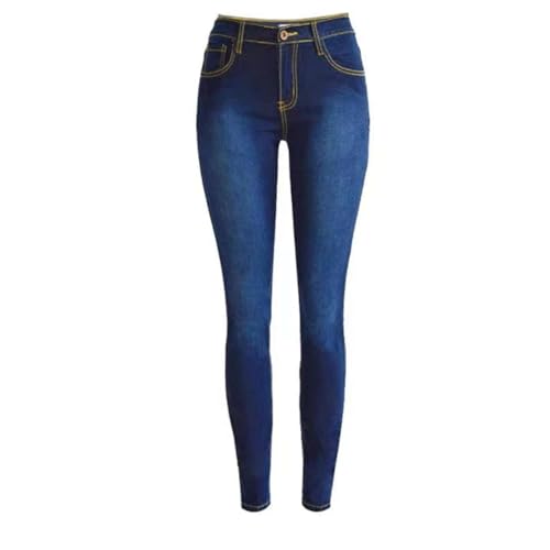 Gerrit Dames Jeans Rechte Barrel Voeten Zomer, Donkerblauw, L