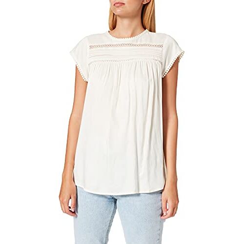 Vero Moda Vmdebbie Pleat S/L Top GA Noos Dames, Laurierkroon, M