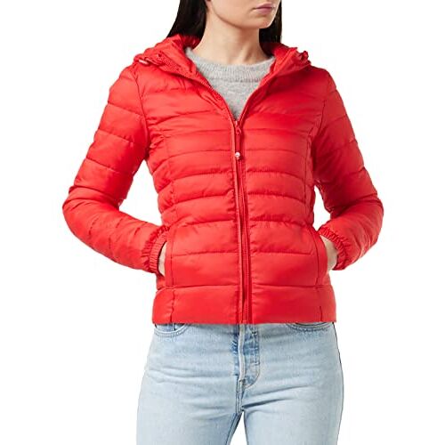 ONLY NOS  Dames Onlathoe Hoody OTW Noos Jacket, rood (rood met hoog risico), S