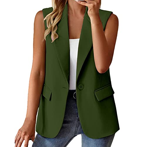 IQYU Blazer dames elegant kort blazer dames kort zwart elegante jas met open voorkant blazer korte blazer jas met gekerfde kraag korte blazer slim kantoor blazer bovendeel blouseshirt, Ag, 3XL