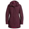 VAUDE Idris 3-in-1 parka III, cassis, 34