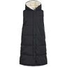 Object Dames Objaria S/L Hoodie Vest Noos, zwart 2, L, Zwart 2, 70