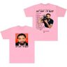 RYSXJLX Joyner Lucas Not Now I'm Busy Tour 2024 T-shirt voor dames en heren, rapper tour, merchandise mode korte mouw streetwear, roze, XXS