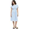 Peppercorn Monella Midi-jurk voor dames, ICY Blue Stripe, S, IJzige blauwe streep, S