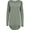 ONLY Vrouwelijke gebreide trui lang, Chinois Green/Detail: w. Melange, 3XL