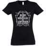 Urban Backwoods Seine Majestät Der Leipzig T-shirt voor dames, zwart, XL