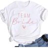 LXYUTY T Shirts For Women Wedding Party Team Bride Bachelorette Women T-shirts -70149-3xl