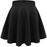 Emma & Giovanni Basic Mini Rok voor dames, zwart, 44/46