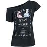 Alice im Wunderland Alice in Wonderland Stay Weird T-shirt zwart XXL