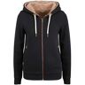 OXMO Vicky Vicky Straight Zip Sweatjack voor dames, met capuchon